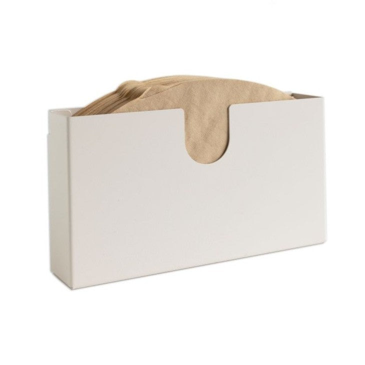 Halter für Kaffeefilterbeutel, weiß