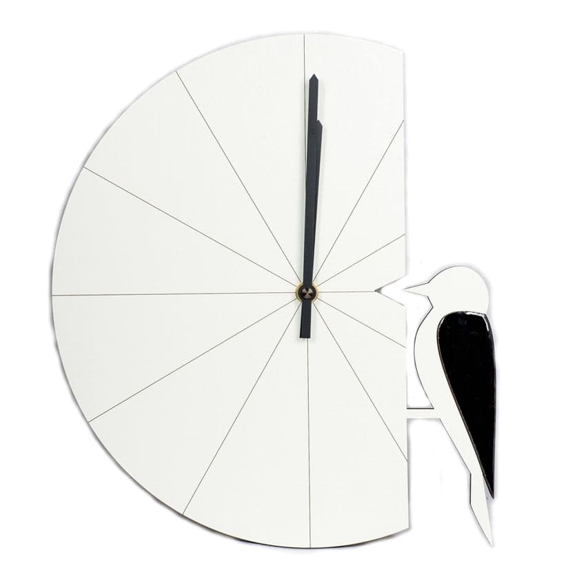 Tikka seinäkello koivuvaneria Pauliina Rundgren HandiCrafts