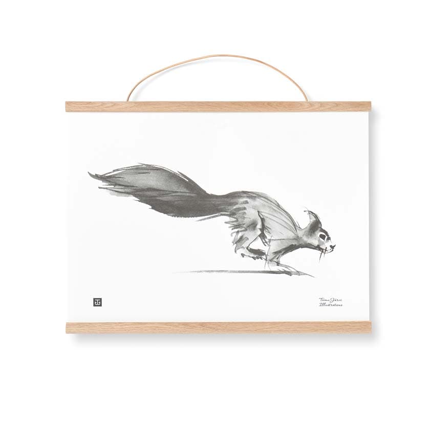 Puiset julisterimat vaalea tammi suomalainen magneeteilla Teemu Järvi Illustrations