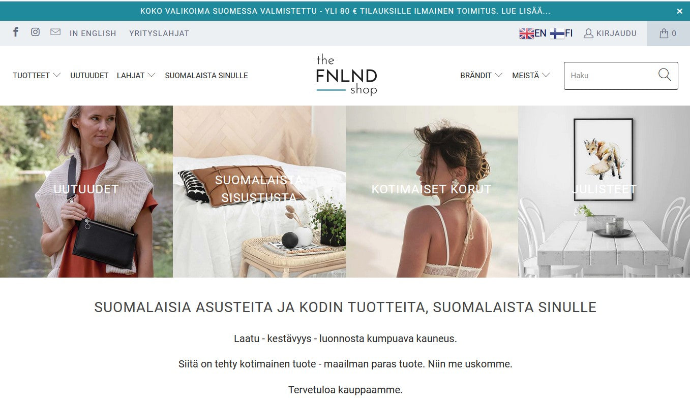 The Finland Shop kokemuksia