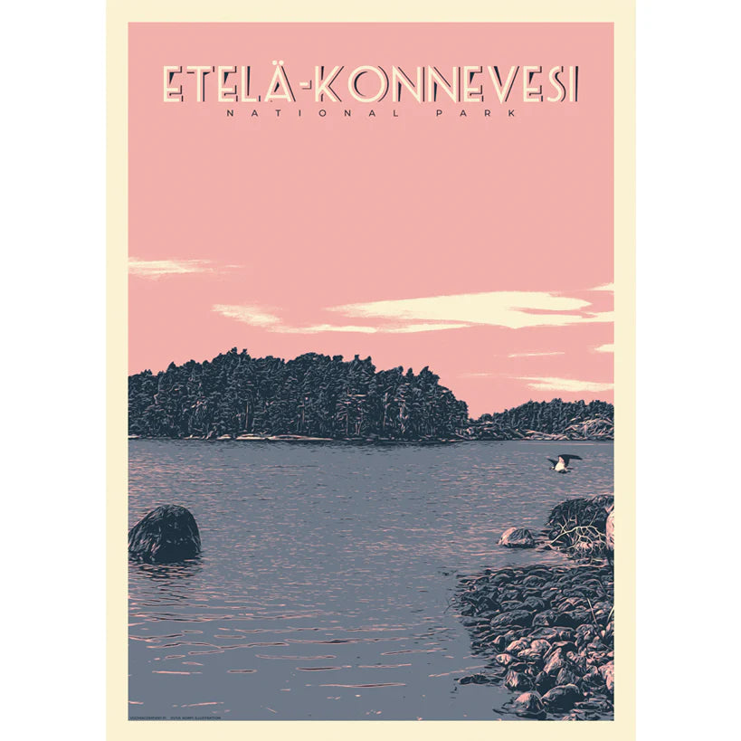 Finnische Nationalparks, Poster