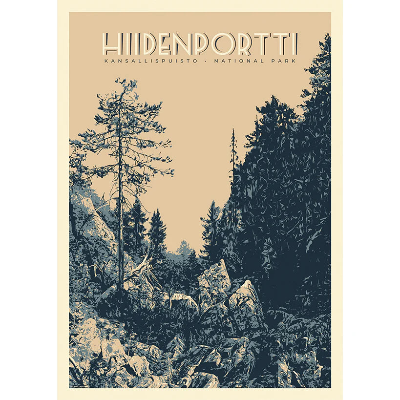 Finnische Nationalparks, Poster