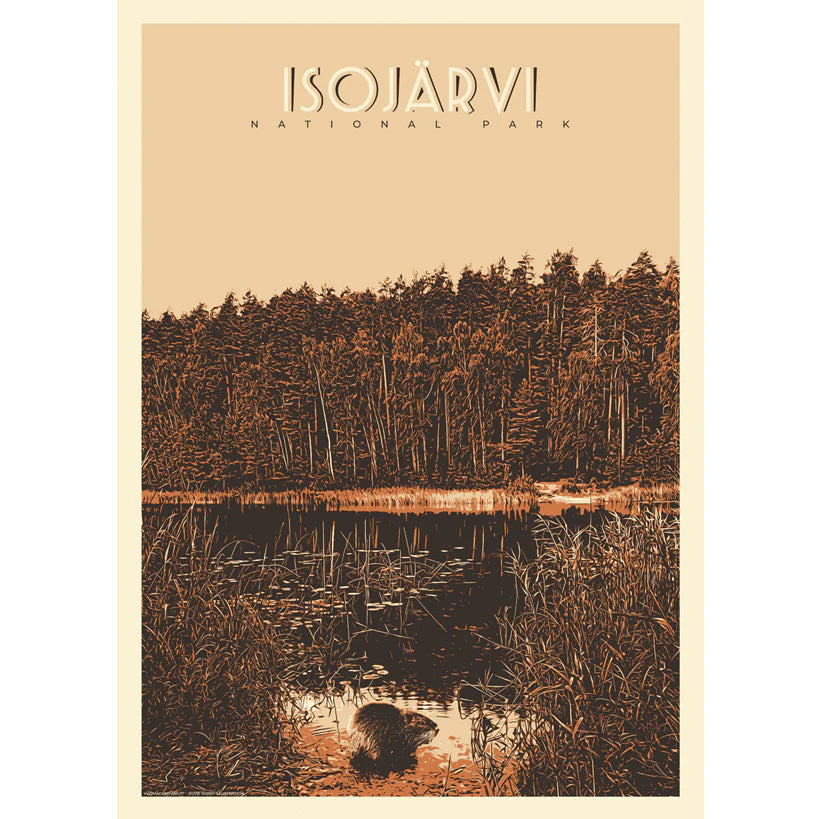 Finnische Nationalparks, Poster