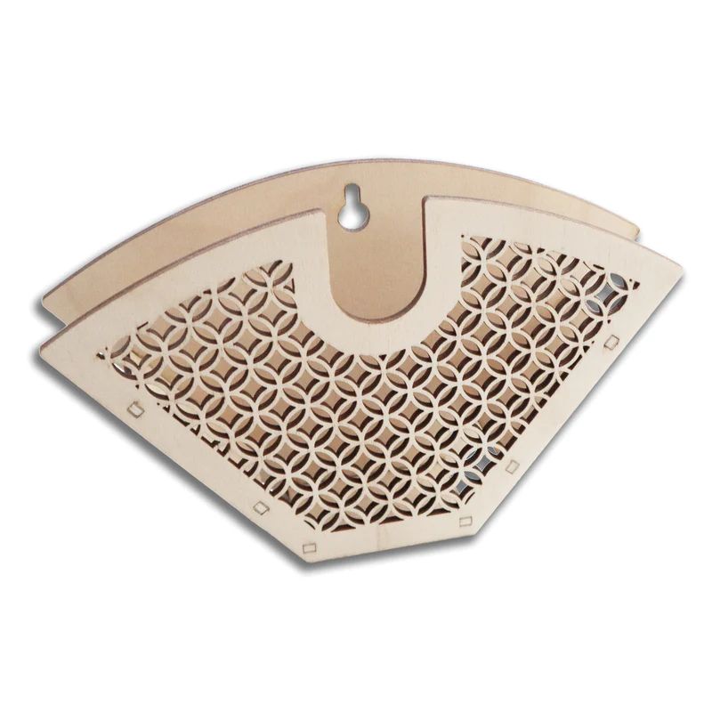 Pitsi Spitze Kaffeefiltertütenhalter aus Holz, auf dem Tisch oder an den Wand hängen, für Kaffeeliebhaber, The Finland Shop