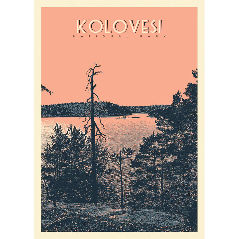 Finnische Nationalparks, Poster