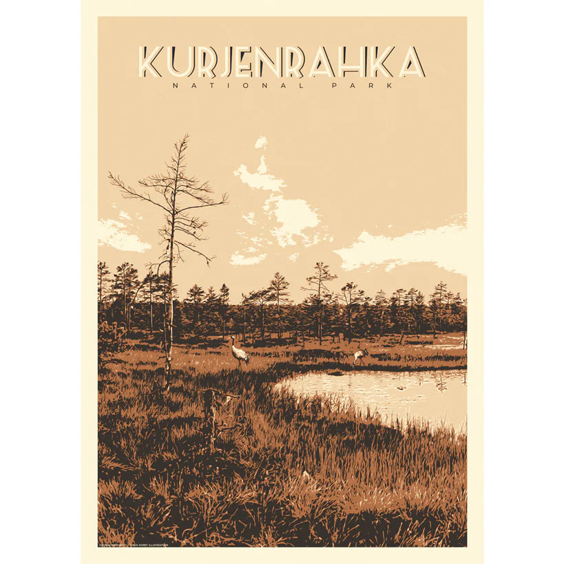 Finnische Nationalparks, Poster