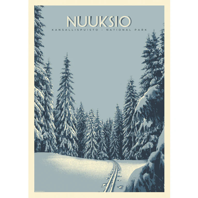 Finnische Nationalparks, Poster