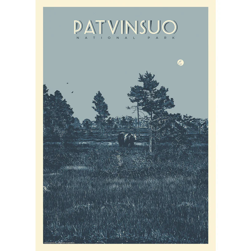 Finnische Nationalparks, Poster