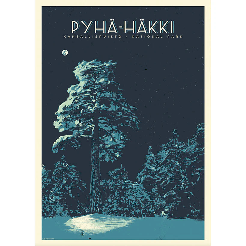 Finnische Nationalparks, Poster