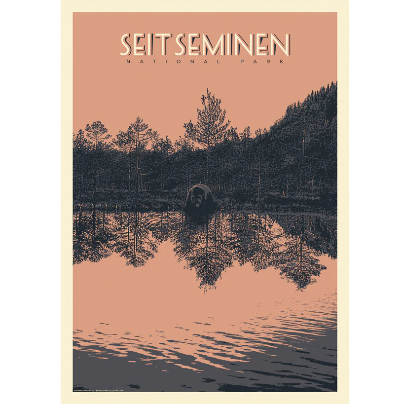 Finnische Nationalparks, Poster