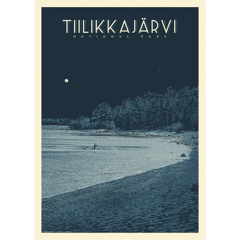 Finnische Nationalparks, Poster