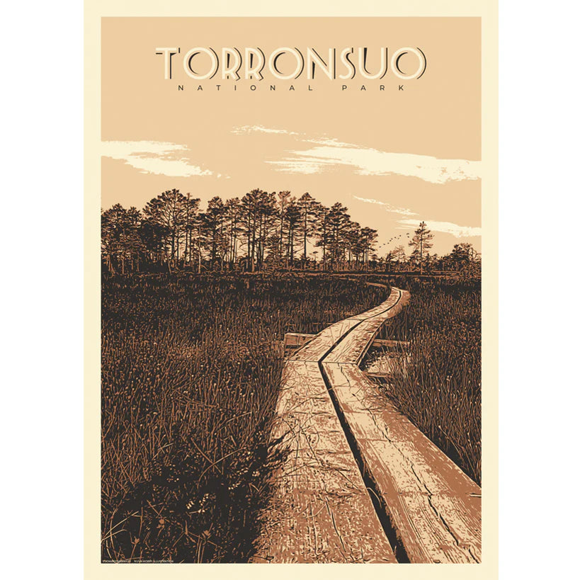 Finnische Nationalparks, Poster