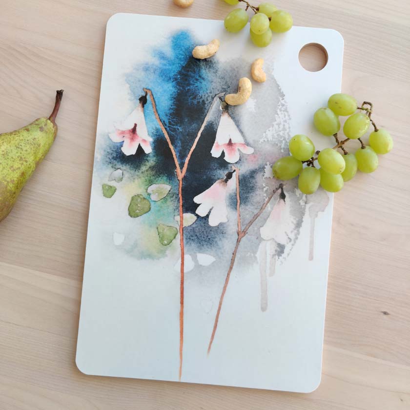 Vanamo leikkuulauta leipälautanen tarjoilualunen Ester Visual Lappi Puinen The Finland Shop