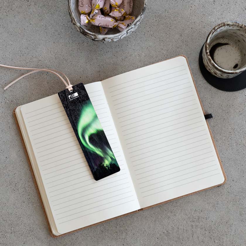 Souvenir Lesezeichen Polarlichter