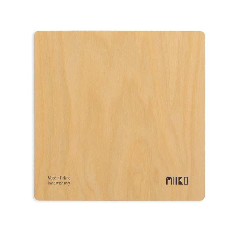 Topfuntersetzer aus finnische Birke, strapazierfähig, hergestellt in Finnland, Miiko Design