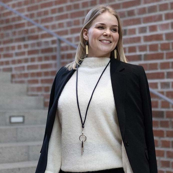 avainnauha nahkainen kotimainen turvallinen ruskea musta miiko design