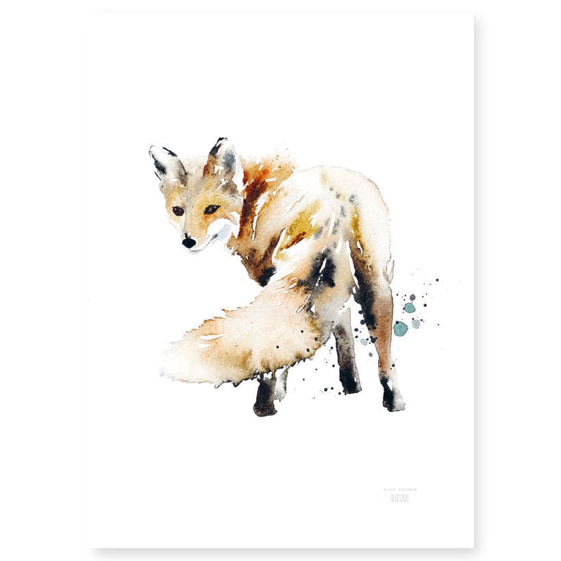 Ester Visual Kettu Ketunhäntä juliste 50 x 70