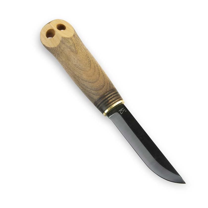 Käsintehty puukko Pöllö Lapista Kivalo design 