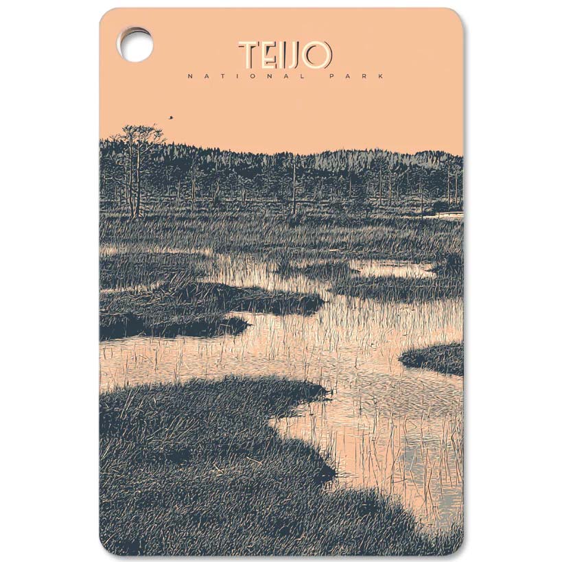 Kansallispuisto Teijo leikkuulauta